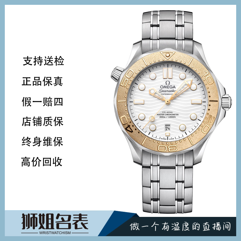 99新 Omega/欧米茄 海马300/1049A/巴黎奥运/公价7.21/24年全套