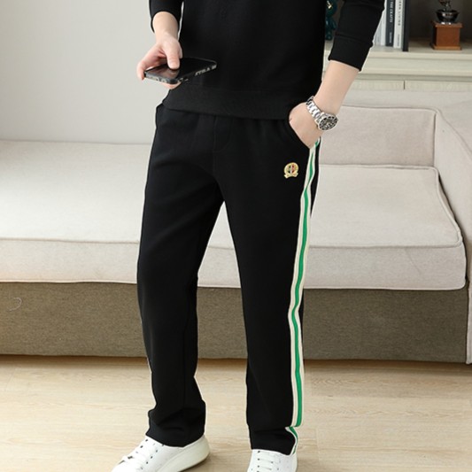 卫裤欧版高档男士秋冬休闲运动卫裤时尚百搭显瘦减龄直筒裤K301