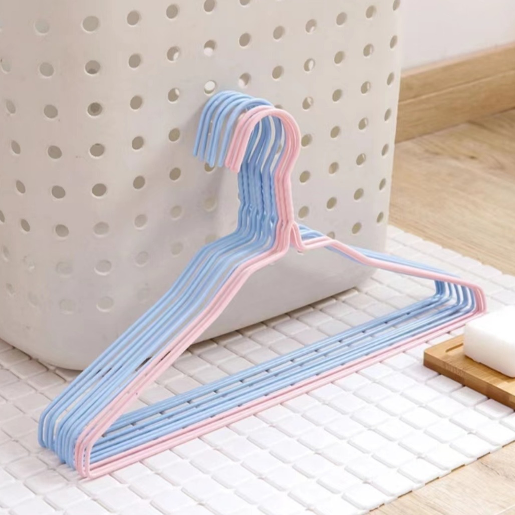 10个装衣架成人防滑晾挂钩衣挂家用学生宿舍无痕衣服架晒商用厨房