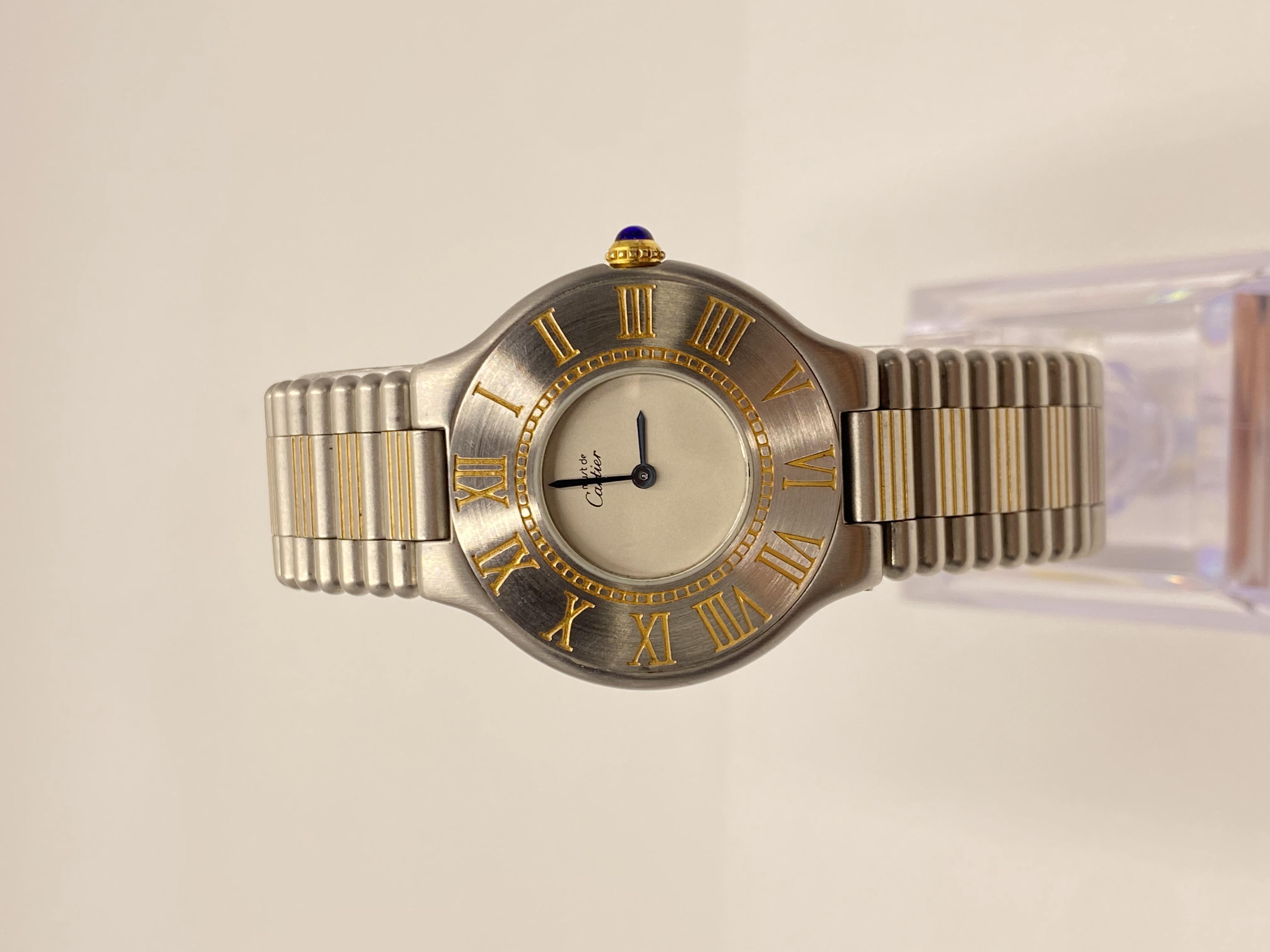 95新 Cartier/卡地亚 女士/石英/31MM