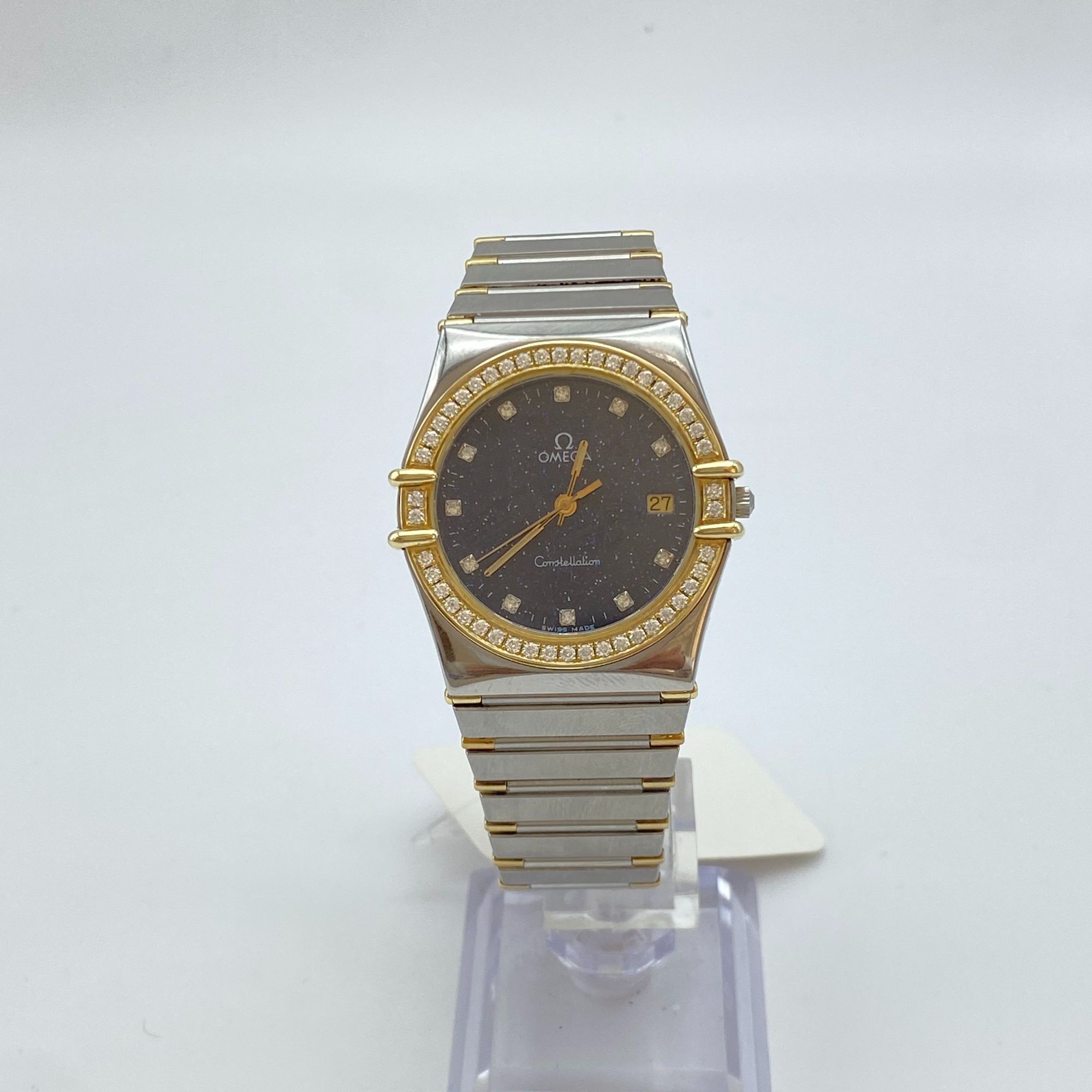 95新 Omega/欧米茄 星座系列/32MM/石英/后镶钻