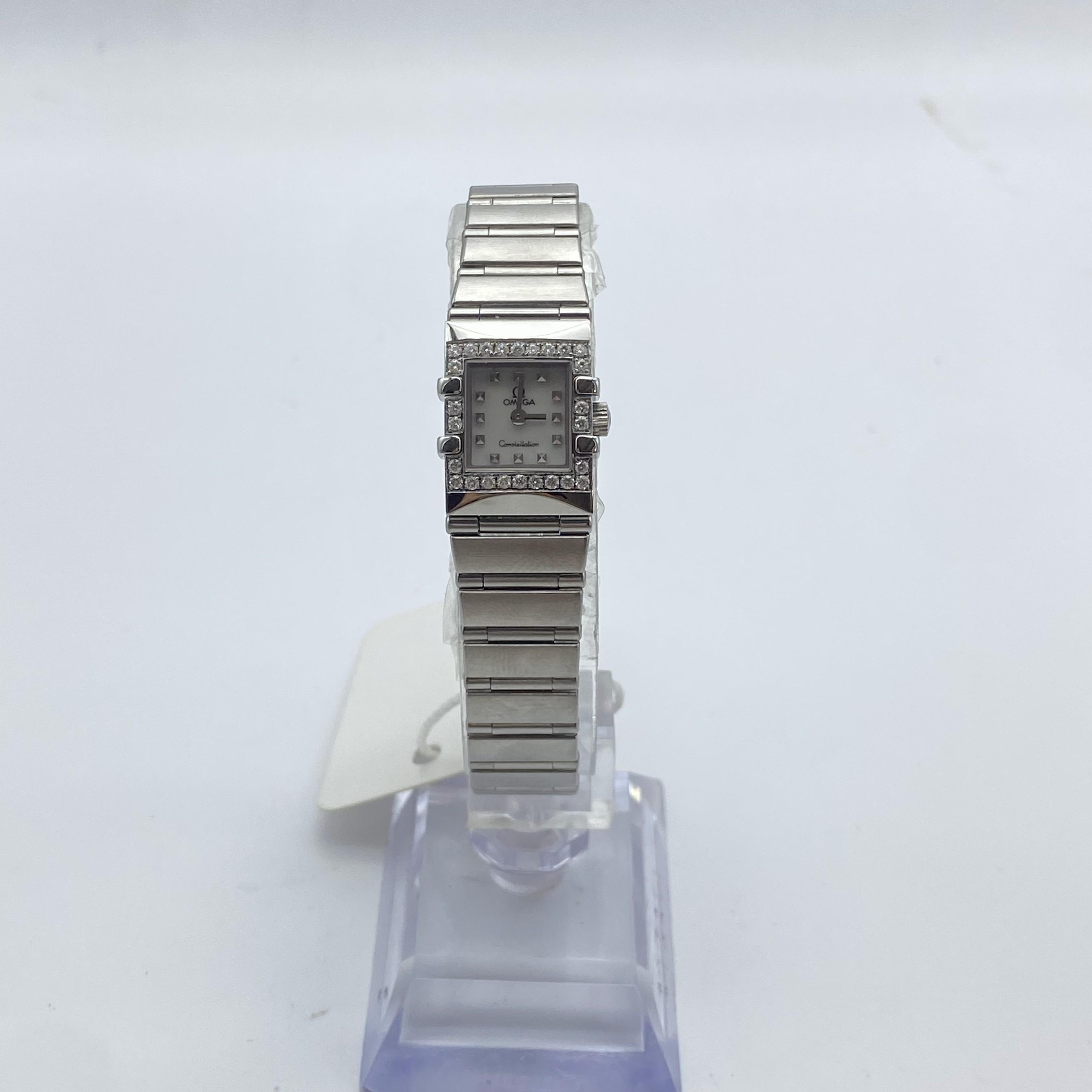 95新 Omega/欧米茄 星座系列/20MM/石英/后镶钻