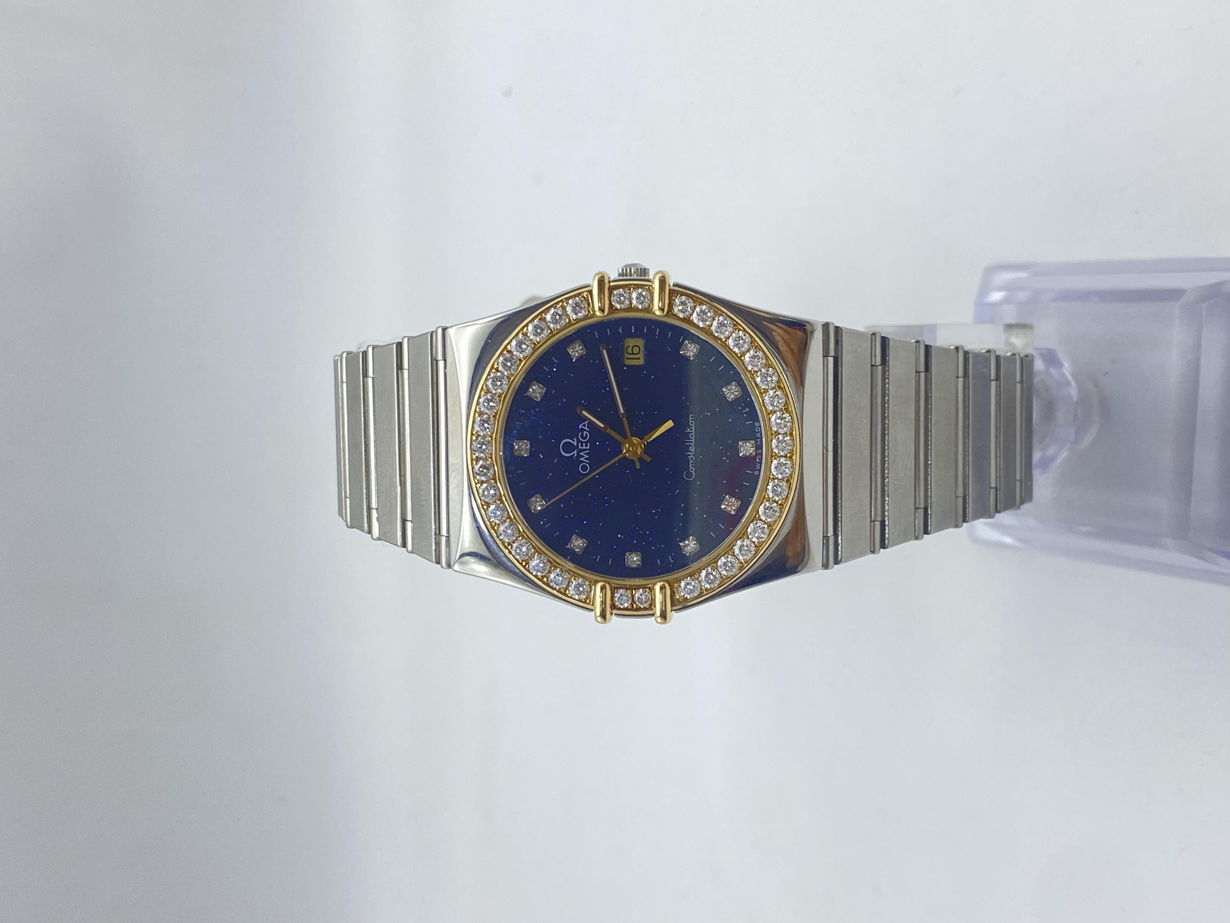 95新 Omega/欧米茄 星座系列/32MM/石英/后镶钻