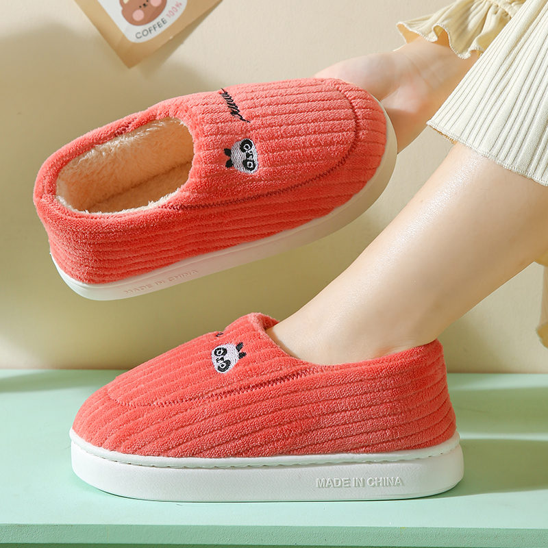 2025新款秋冬季棉拖鞋女家居家用情侣室内外保暖厚底