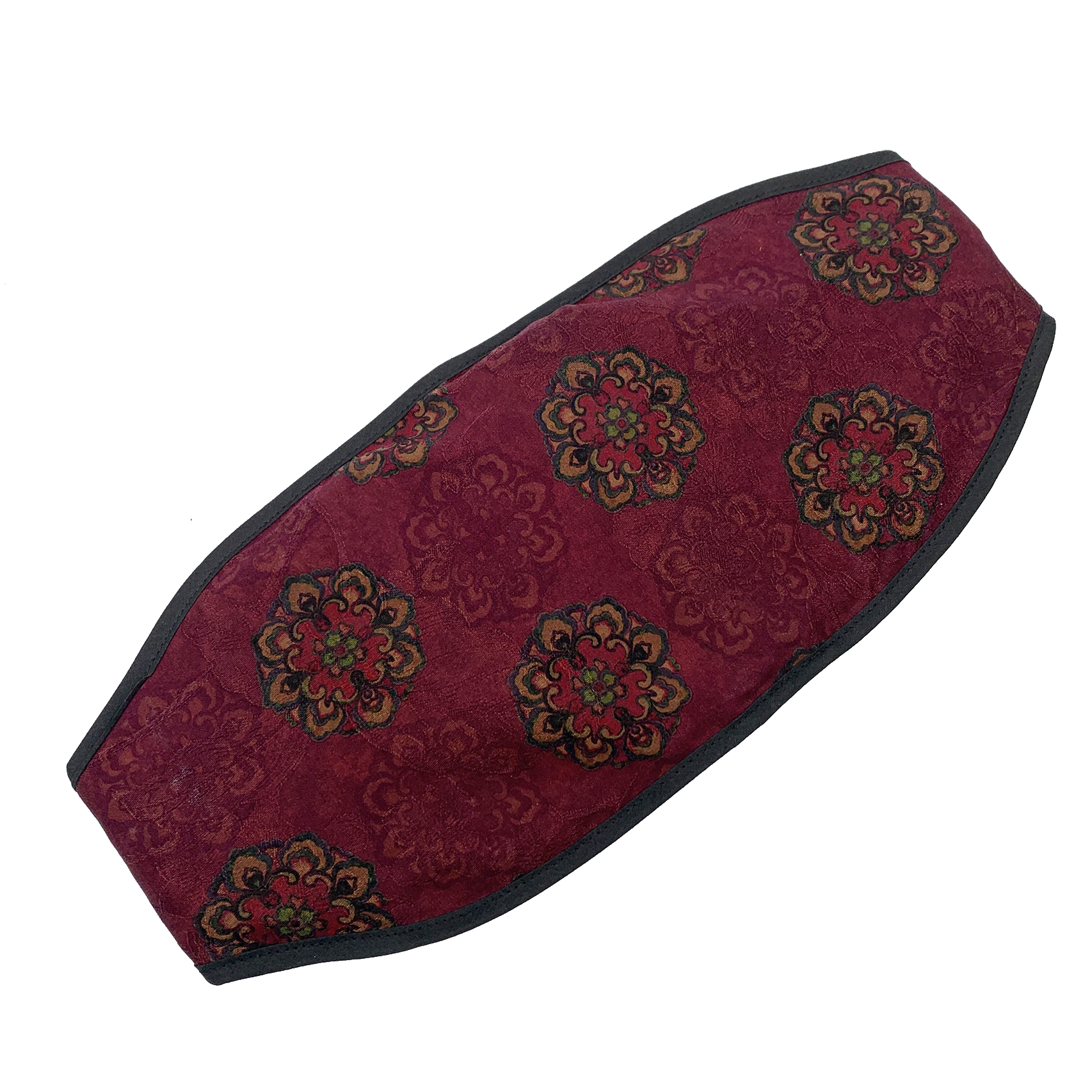 【养生-保暖护腰带】中式国风复古秋冬女士双层两用保暖护腰带6365