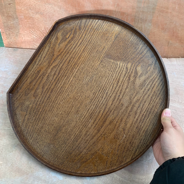 14英寸半月木托盘微瑕凑满20元包邮盘子