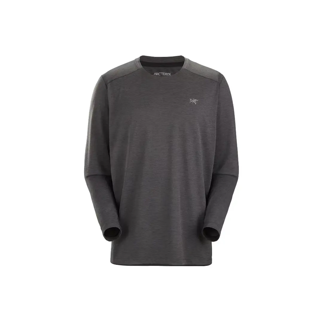 ARC'TERYX/始祖鸟Cormac Crew LS纯色Logo透气速干圆领长袖男款