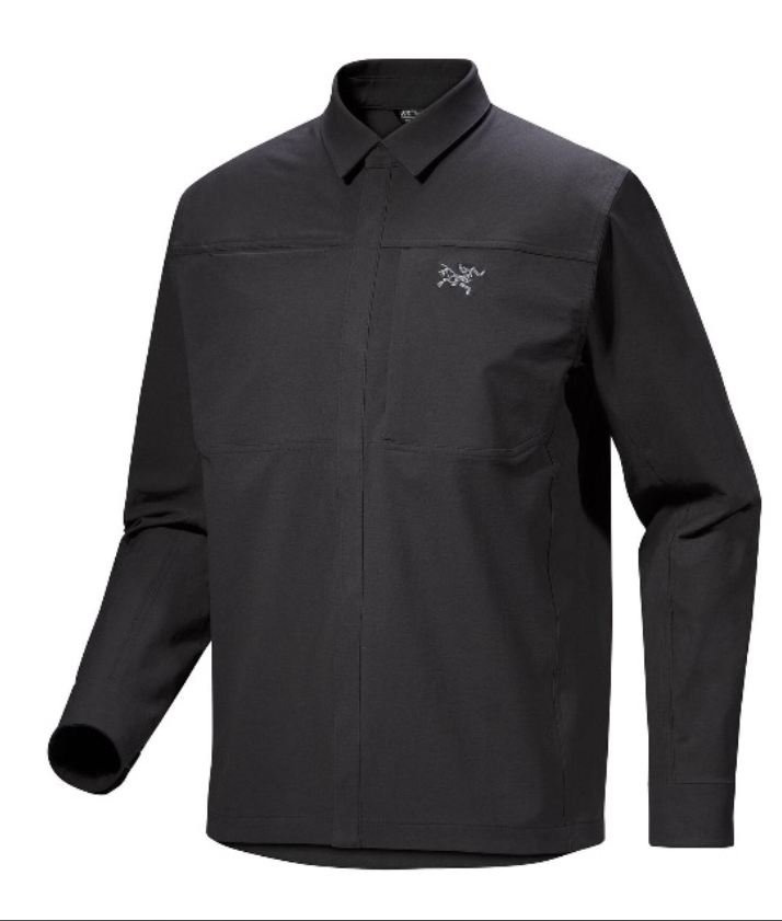 ARC'TERYX/始祖鸟CRONIN CottonOvershirt 防风防雨夹克外套立领C