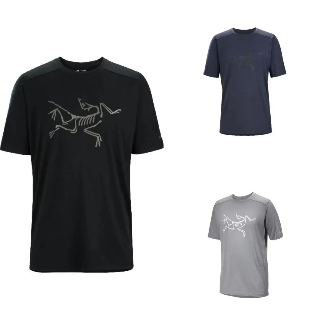 ARC'TERYX/始祖鸟lonia Merino 男士美利奴羊毛大标短袖