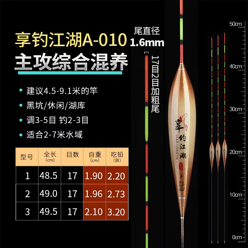 （一心专属）享钓江湖带壳芦苇日用浮漂