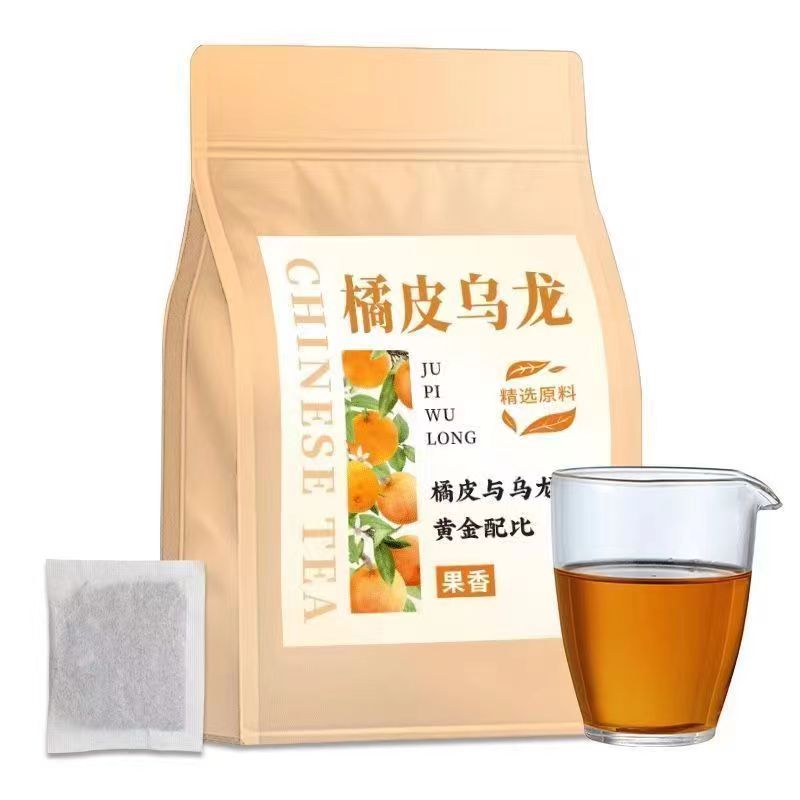 【橘皮乌龙】茶包高度浓度切油橘皮乌龙茶独立包装