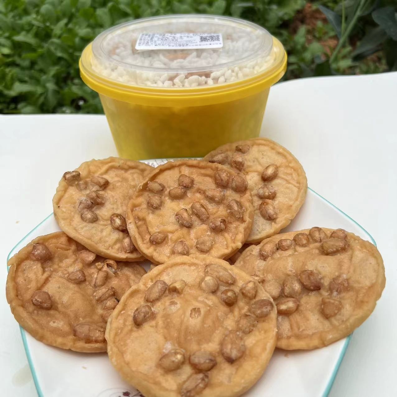 赣南传统美食！花生巴/豆巴/瓜子巴/净重400克/盒  纯手工制作食用