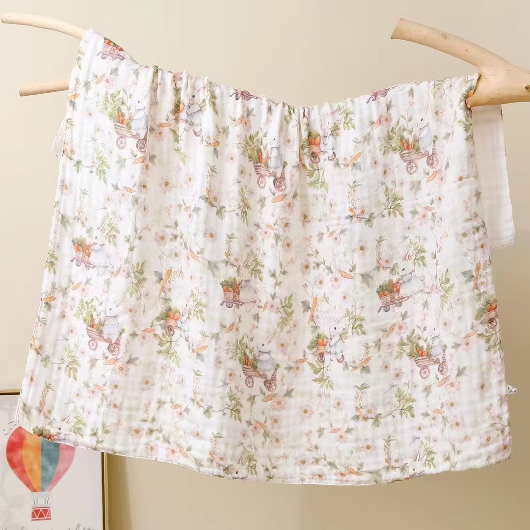 齐乐母婴，一号链接,春秋保暖婴童用浴巾，尿布系列，商品柔软亲肤】