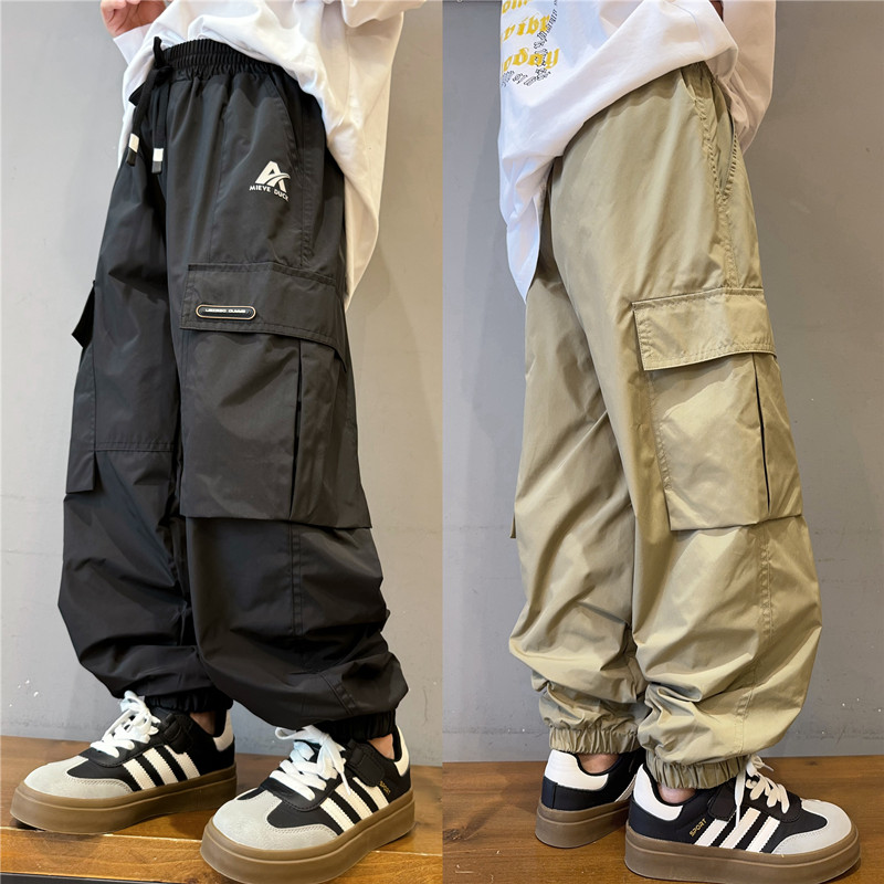 男童工装休闲裤休闲2024秋冬新品