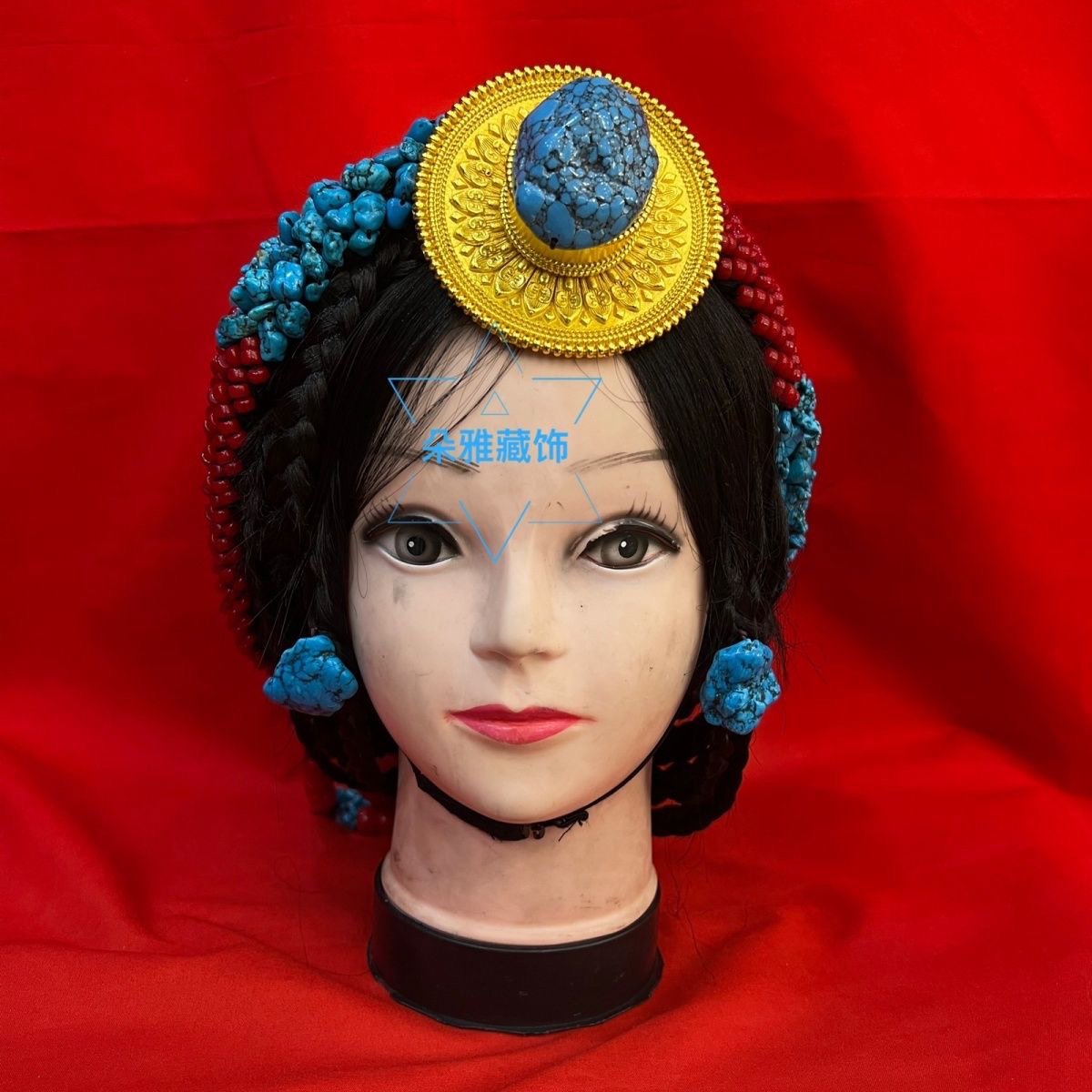 朵雅藏饰正品民族风中国风新款德格女士头饰,高档配饰,发邮政古风