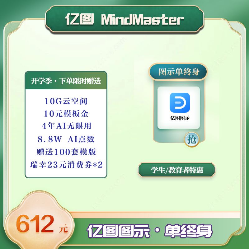 亿图【图示1合1/备注手机号】办公【开学季】服务直播【活动大促】