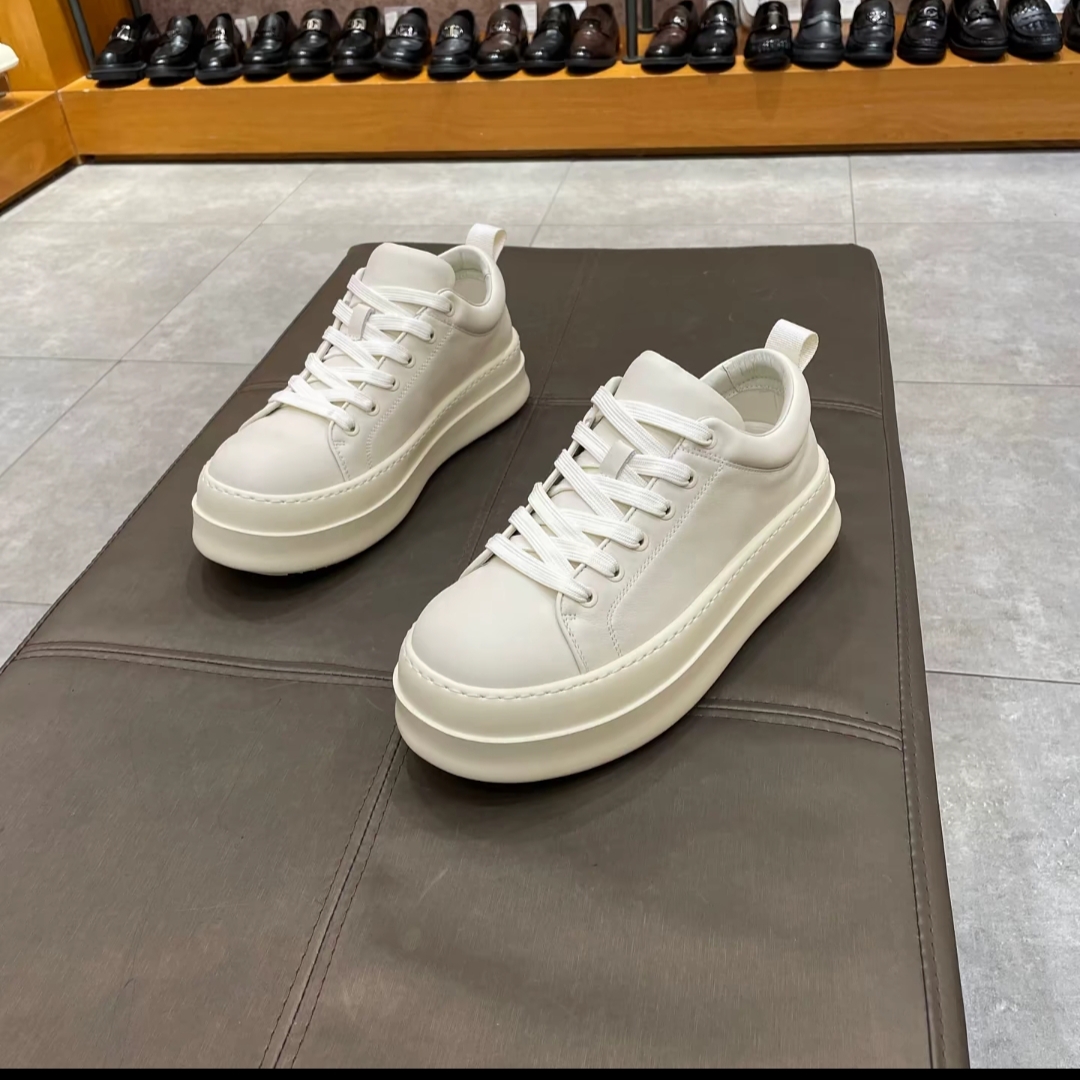 波斐a537男款新款牛皮时尚休闲鞋