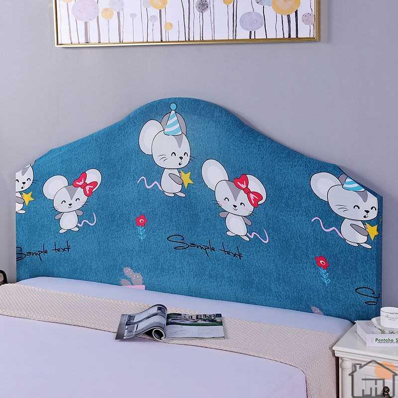 老样式床头套罩半圆型弹力全包能中弧形通木板弹力约防尘保护