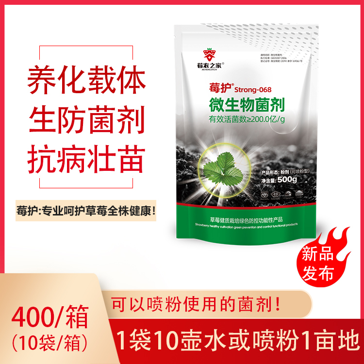 莓护 喷粉 抗病微生物菌剂