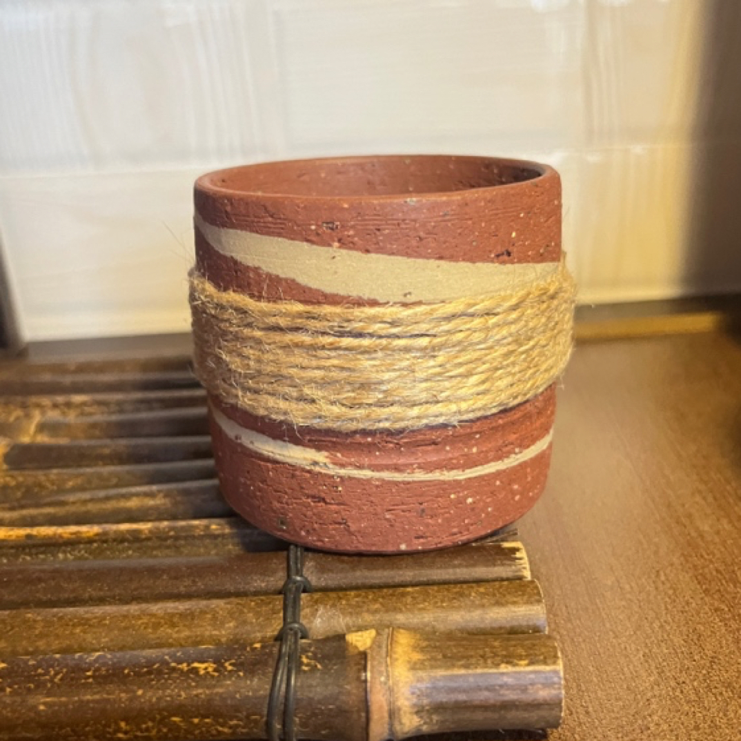 荣昌陶粗陶主人杯150CC全手工单个