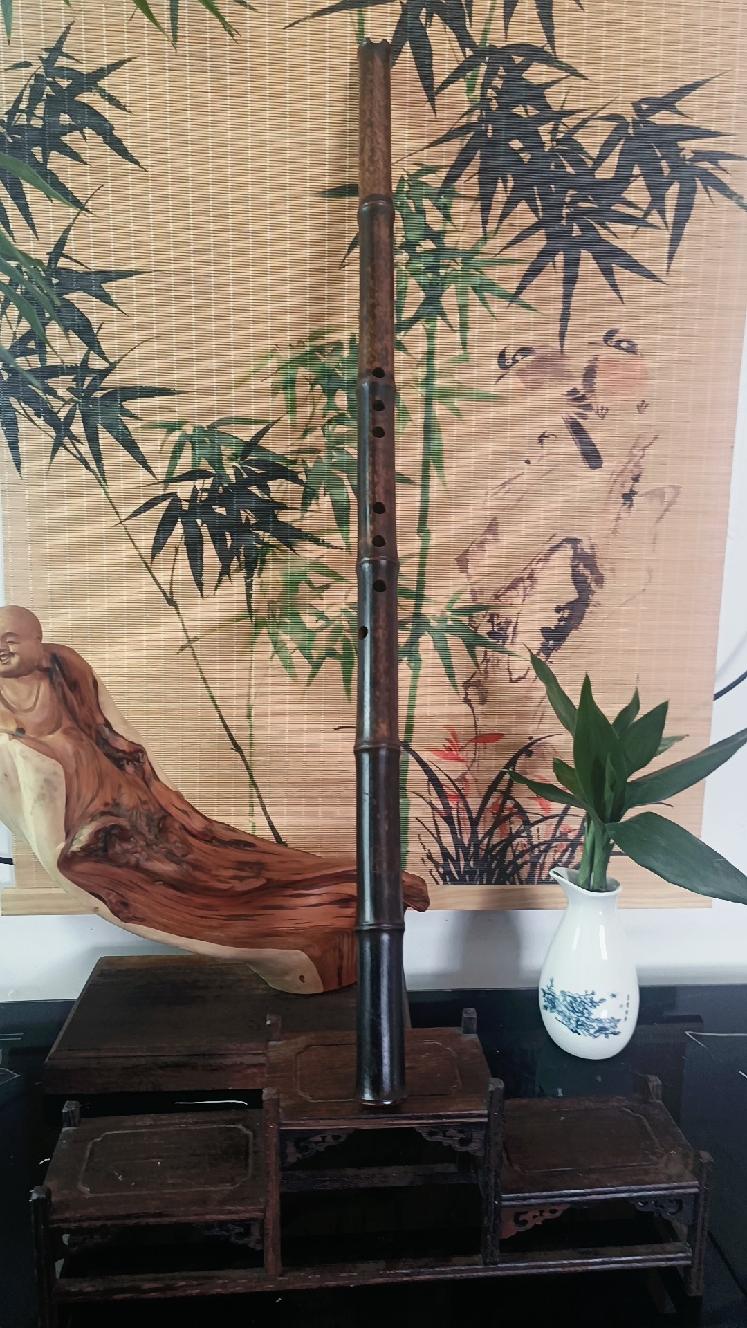 手工制作紫竹G调洞箫