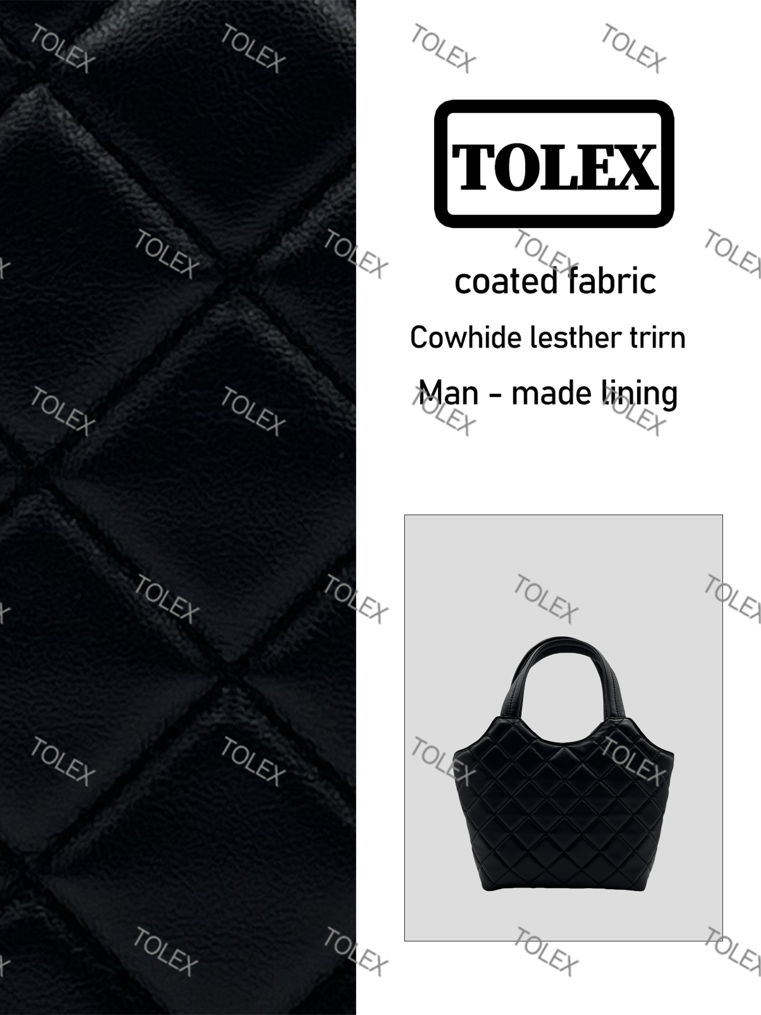 TOLEX新款女士气质轻奢百搭时尚女士包小袋0338黑色