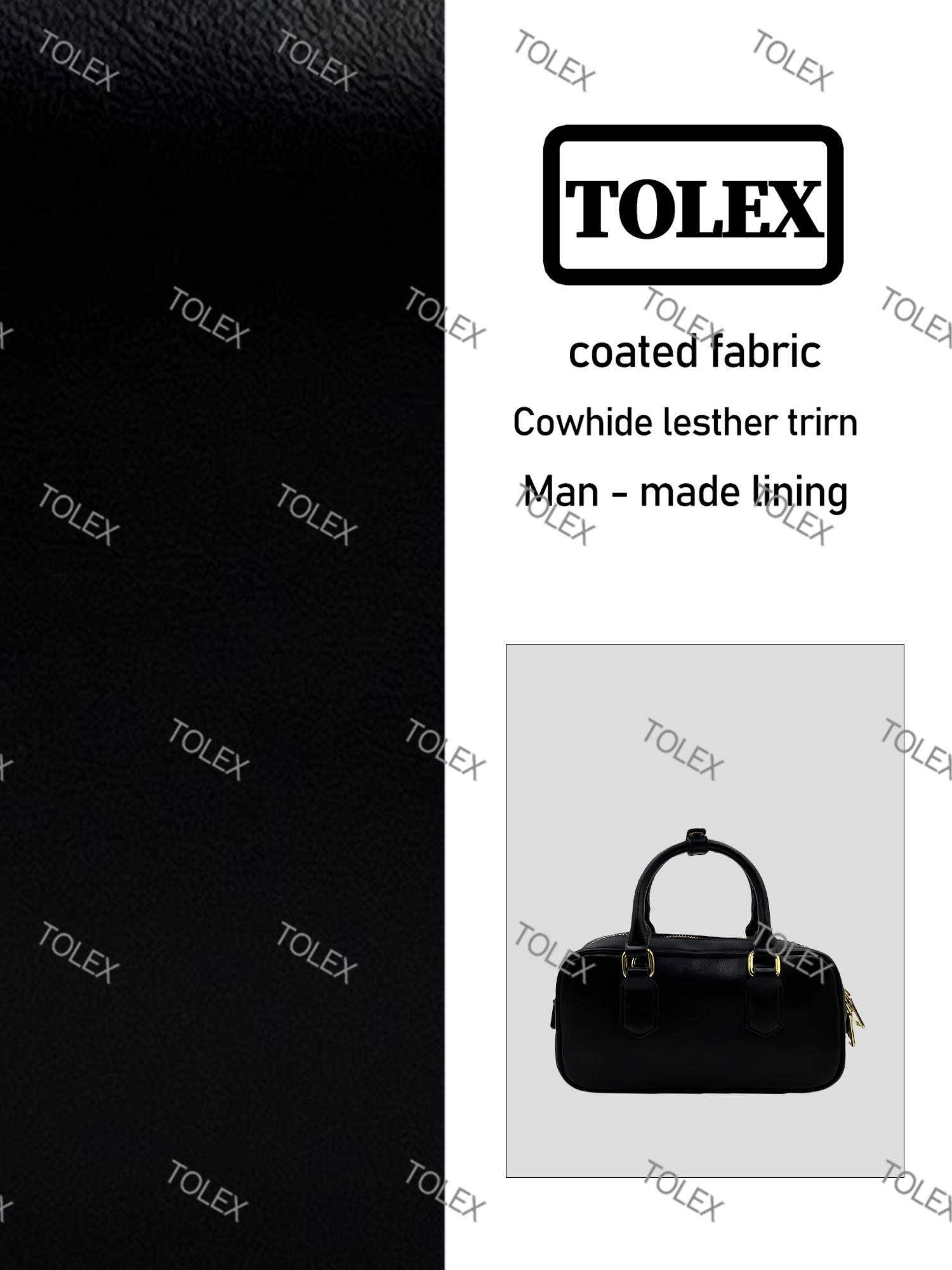 TOLEX新款女士气质轻奢百搭时尚光球女包0143黑色