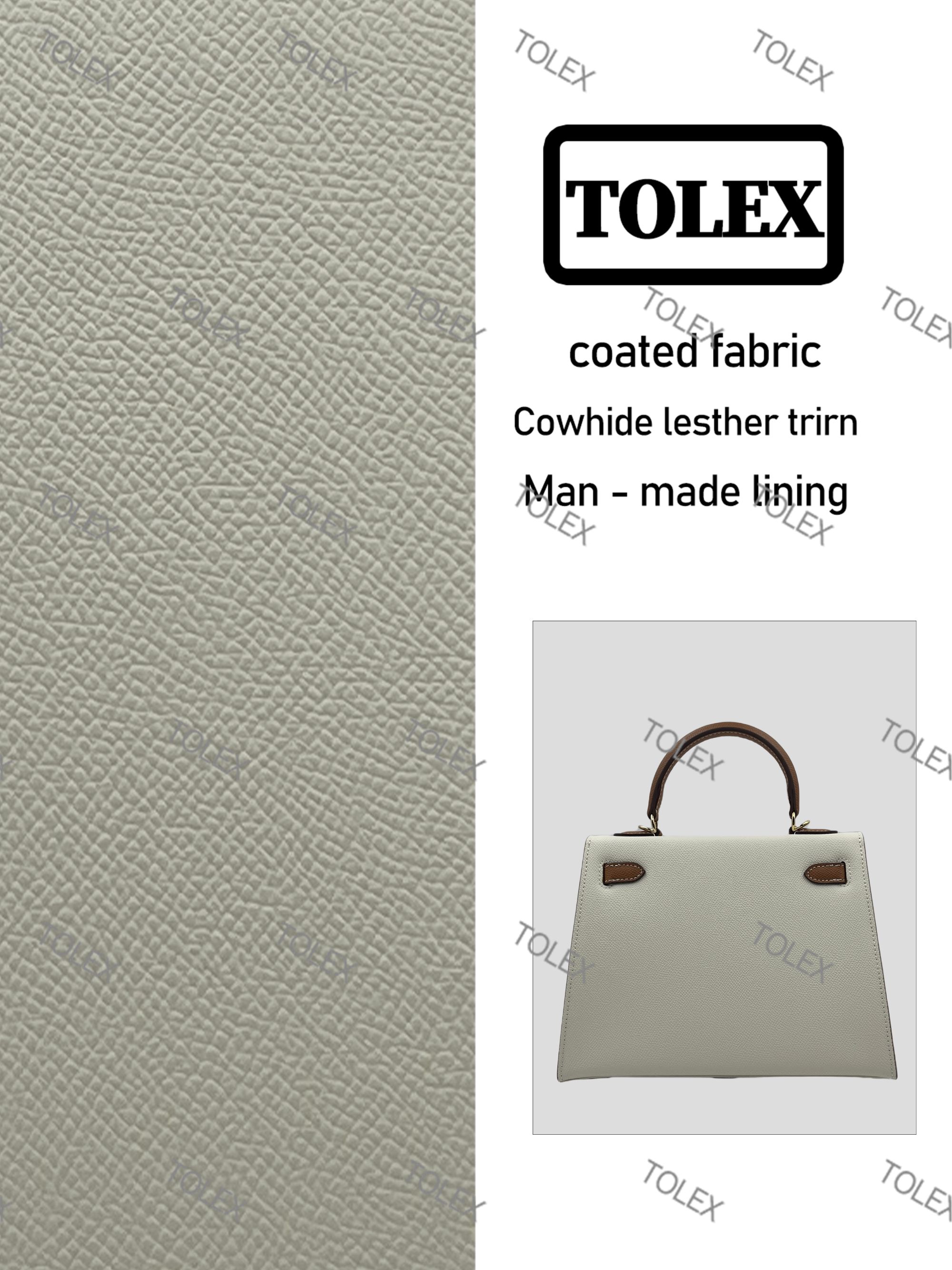 TOLEX新款气质轻奢百搭时尚女包0184棕拼白色