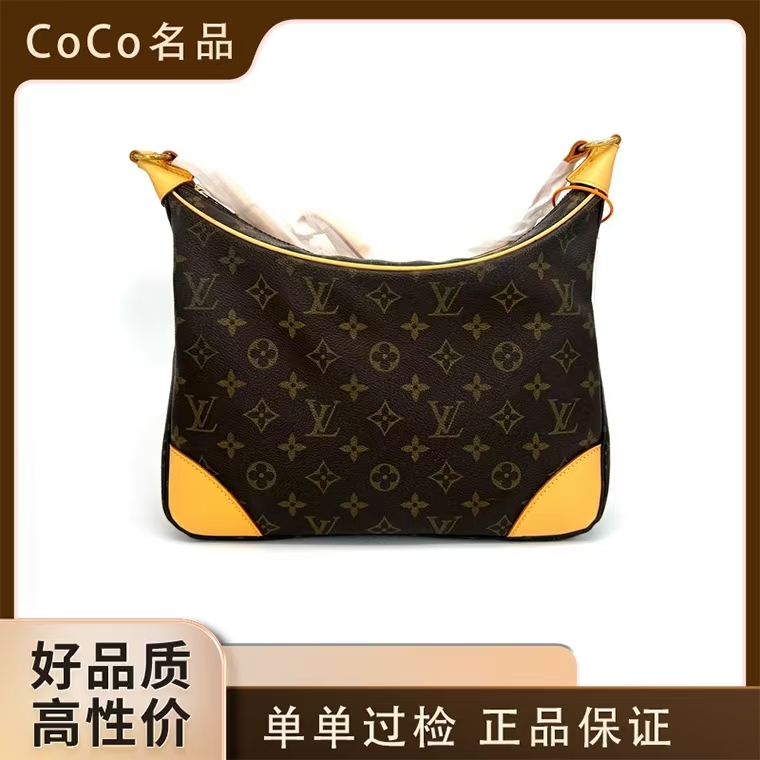 修复品【新植鞣革】LouisVuitton/路易威登 小牛角包 lv女包 Y