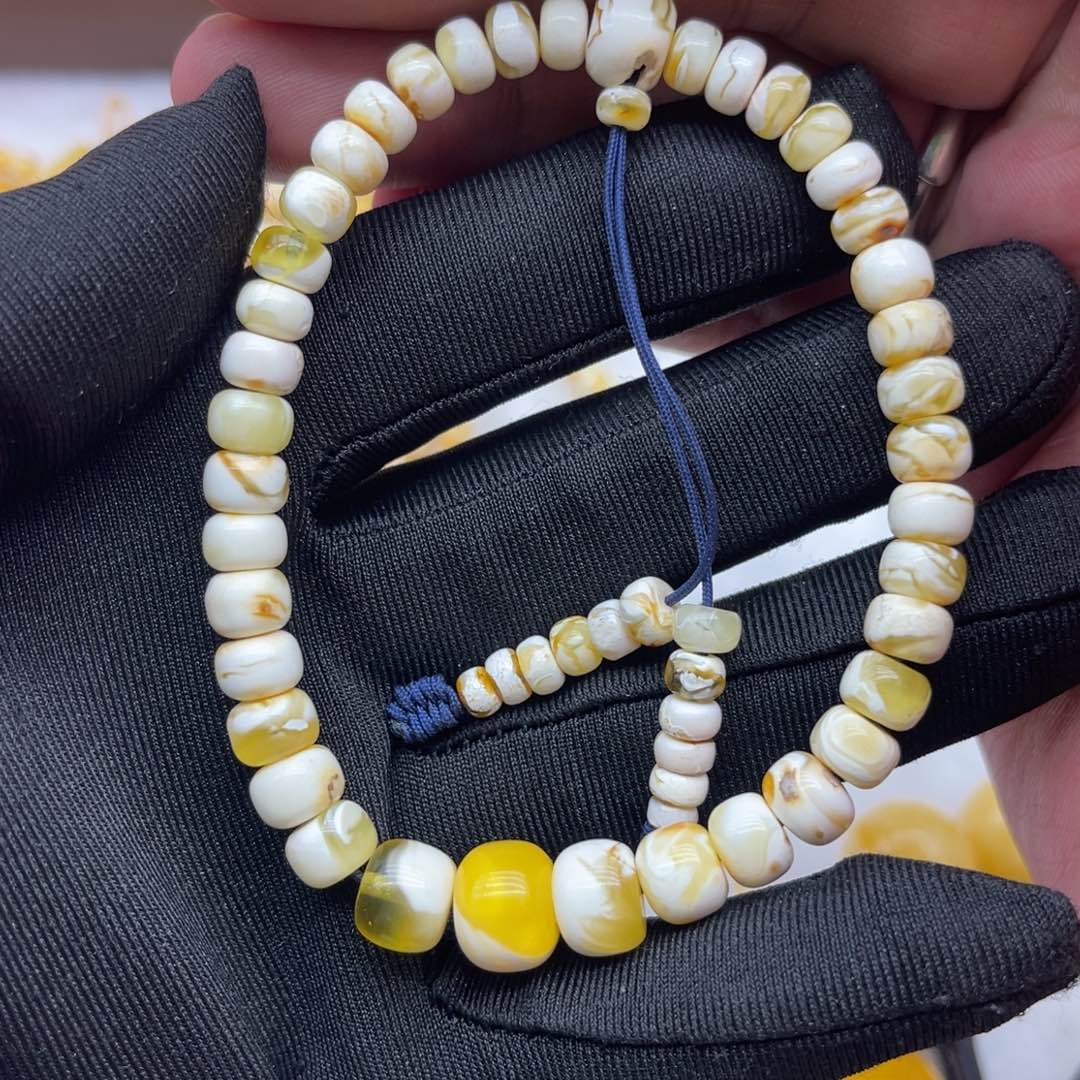 琥珀珠宝奇石未镶嵌微瑕疵尺寸6-11