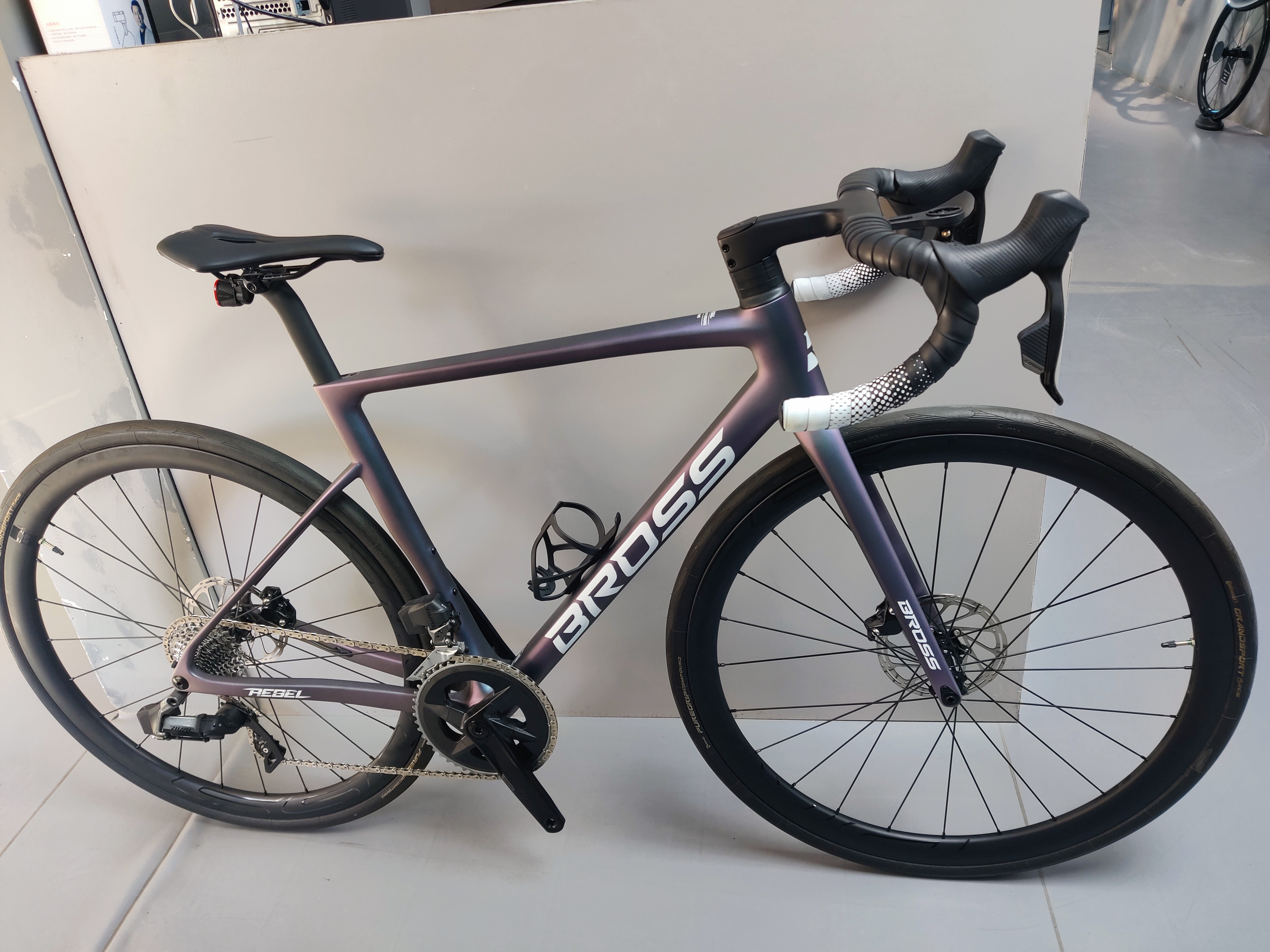 公路自行车，bross速联电变，全碳，54码建议身高170~180