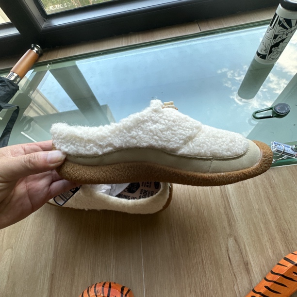 【Aboutnice美琪】冬季潮流个性穿搭绒绒的小羊蹄保暖单鞋