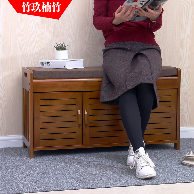 换鞋凳家用门口鞋凳子穿鞋凳沙发凳鞋架进门鞋柜坐凳一体长床尾凳