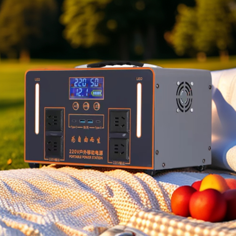 3000w24v4.5度220v户外移动电源源头厂家支持定制户外露营摆摊