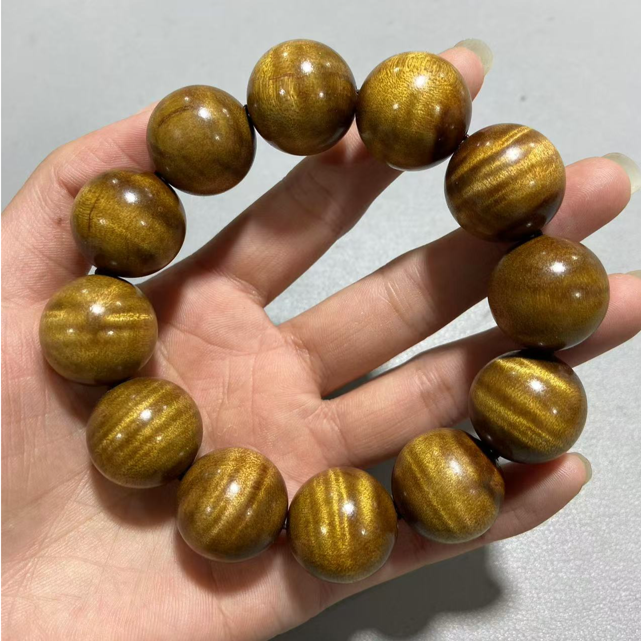 B94水波金丝楠卡2.0单圈手串