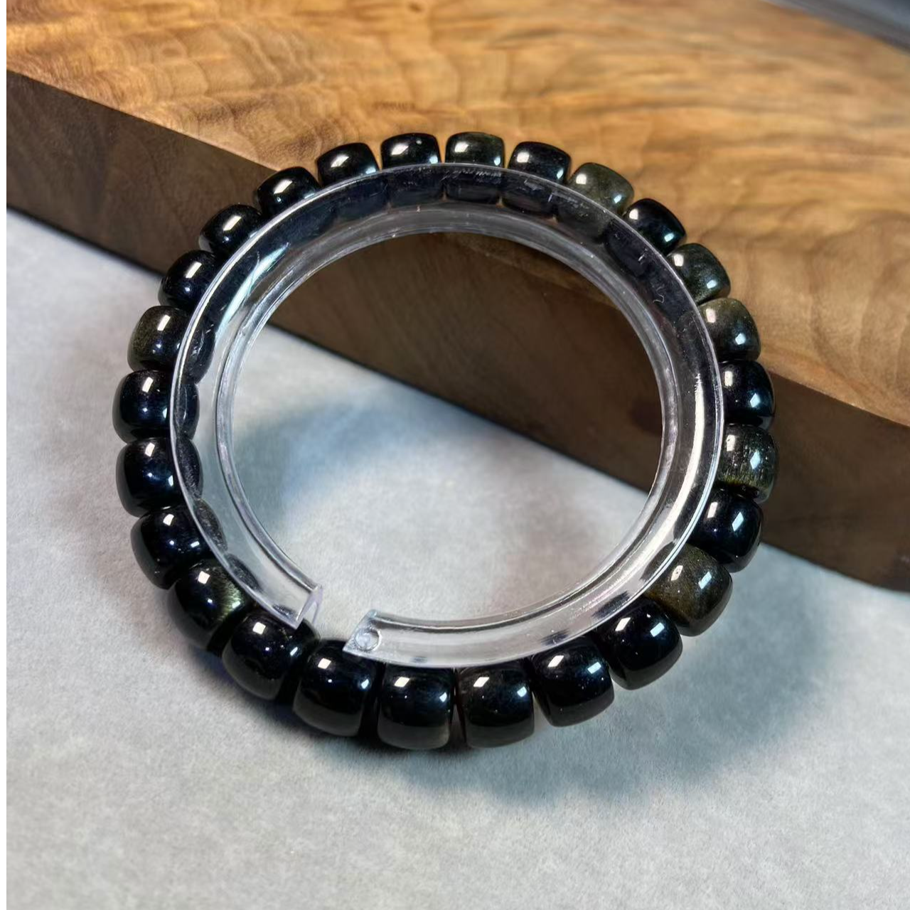 C412 金曜直切  超精工暴力归圆  卡0.9小圈口单圈手串