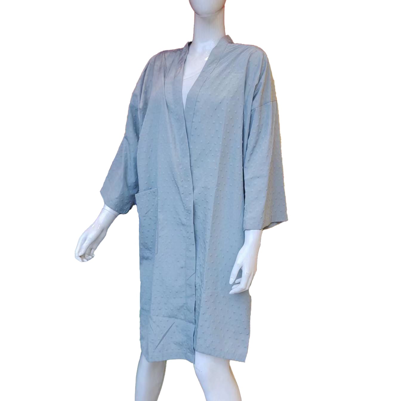 （佰吉严选）发廊专用烫染时尚客服顾客穿客袍防碎发防脏顾客工服