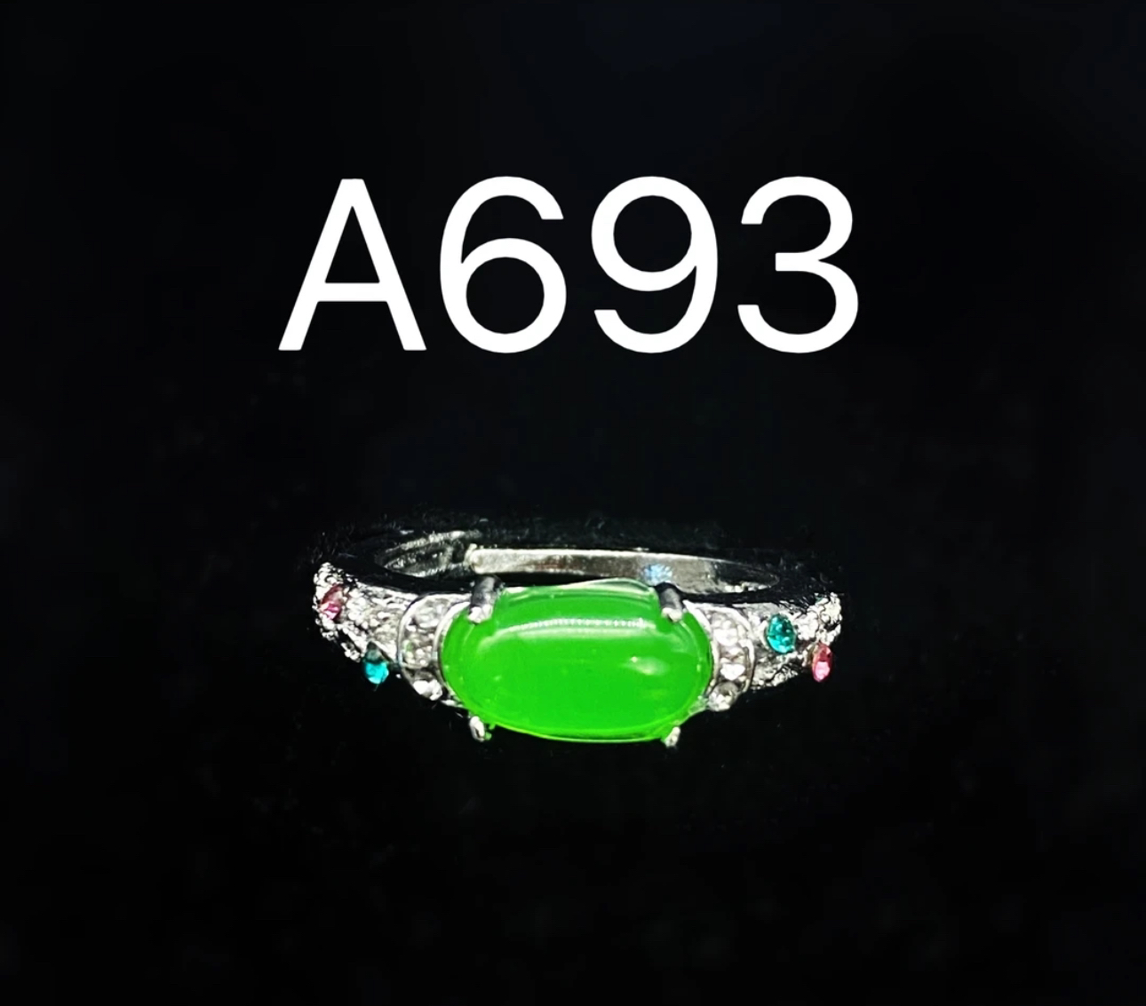 铜合金戒指 A693戒指小众设计高级宫廷风复古马鞍戒指