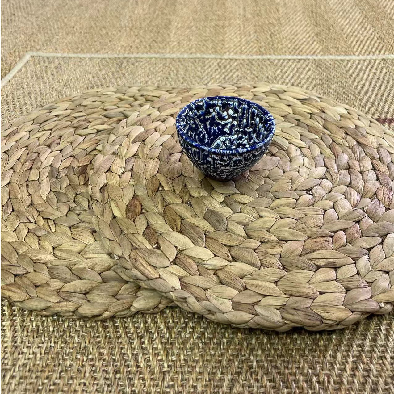 克立姆ins风 餐垫 纯手工家用隔热编织款式