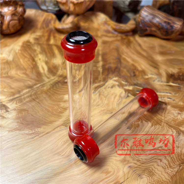 福利款黄蛉筒海派小吕独眼20罐有机玻璃罐小黄蛉大黄蛉罐独孔叫罐