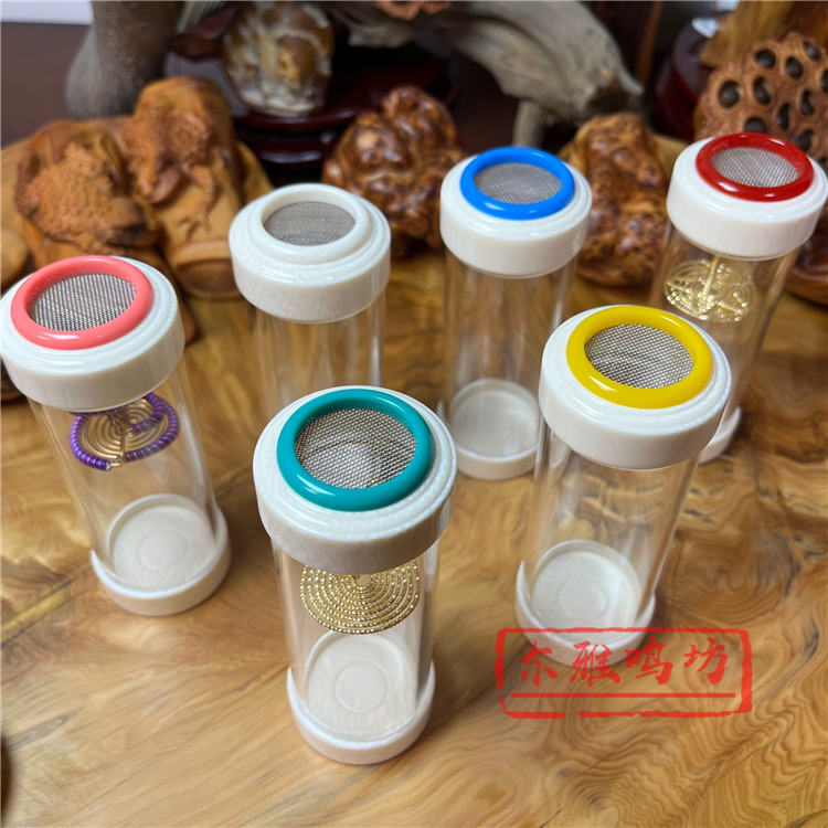 扎嘴罐海派小吕彩色独眼圈40罐有机玻璃竹蛉筒吉尔罐鸣虫叫罐虫具