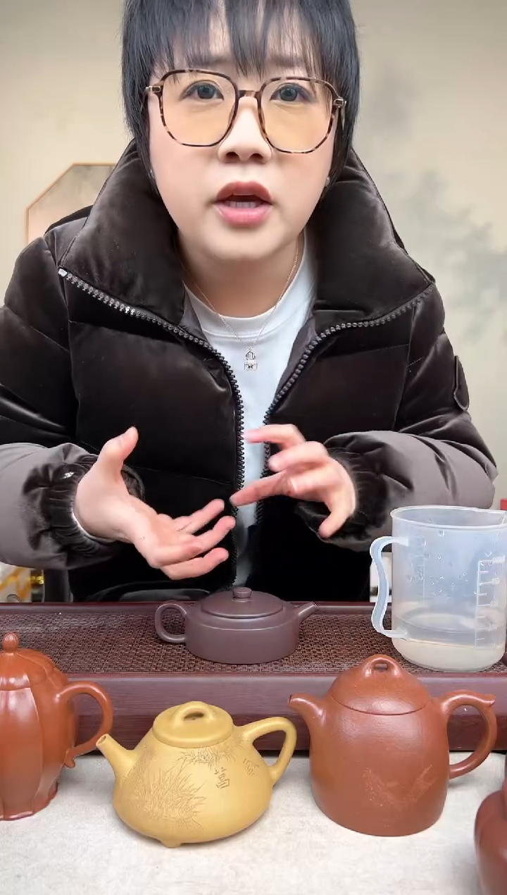 【闪购商品】紫砂茶壶XH  千禧紫泥 周盘