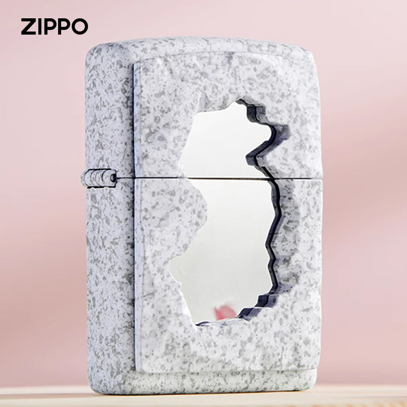 ZIPPO打火机【桃源之镜】官方正品正版煤油防风打火机礼物TCH1X1