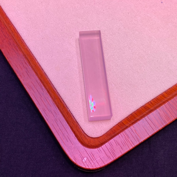 天然全净体高品质粉水晶印象天然芙蓉石未雕刻