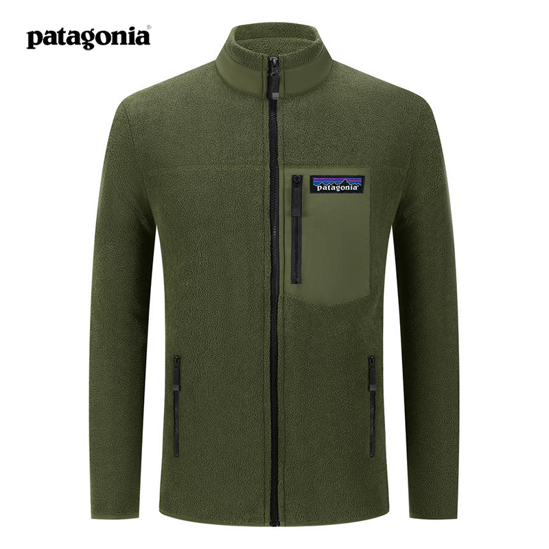 Patagonia/巴塔哥尼亚户外抓绒夹克外套立领运动户外运动男装男款