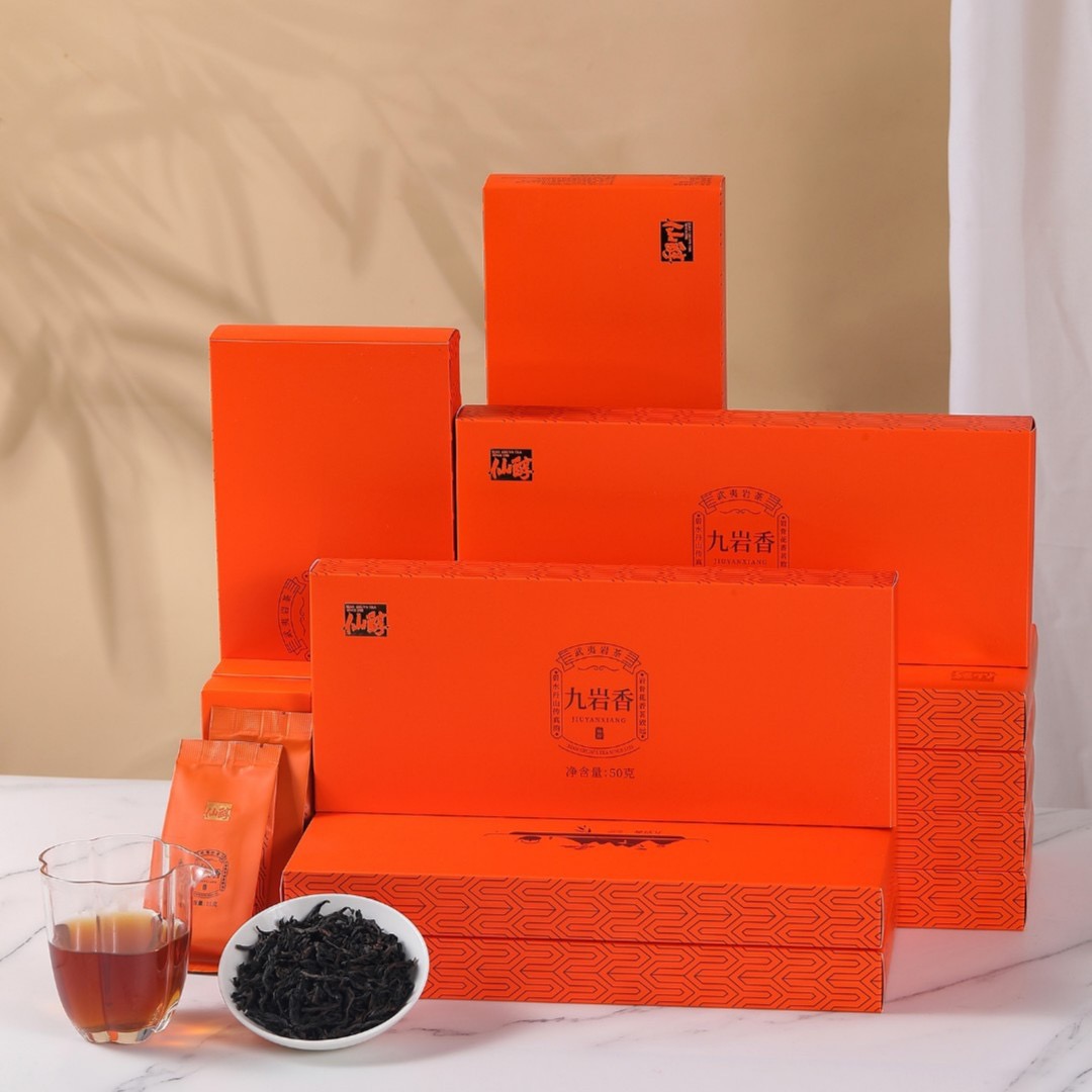 【啊潘专属】九岩香肉桂茶叶岩茶礼盒-武夷岩茶乌龙茶送礼500g