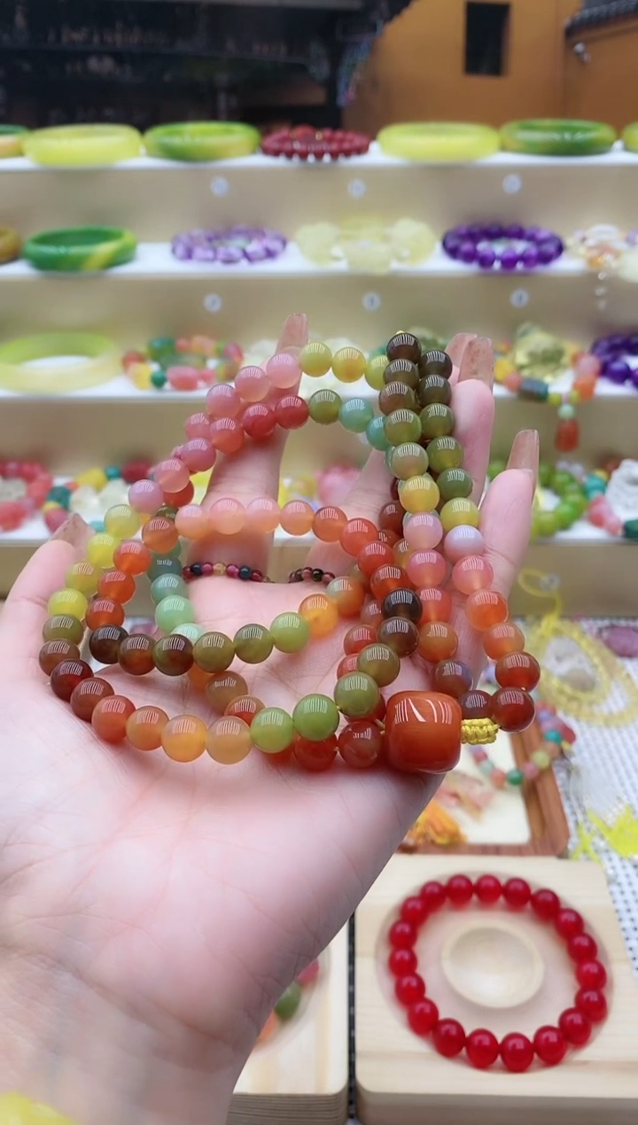 【闪购商品】玛瑙项链未镶嵌盐源025