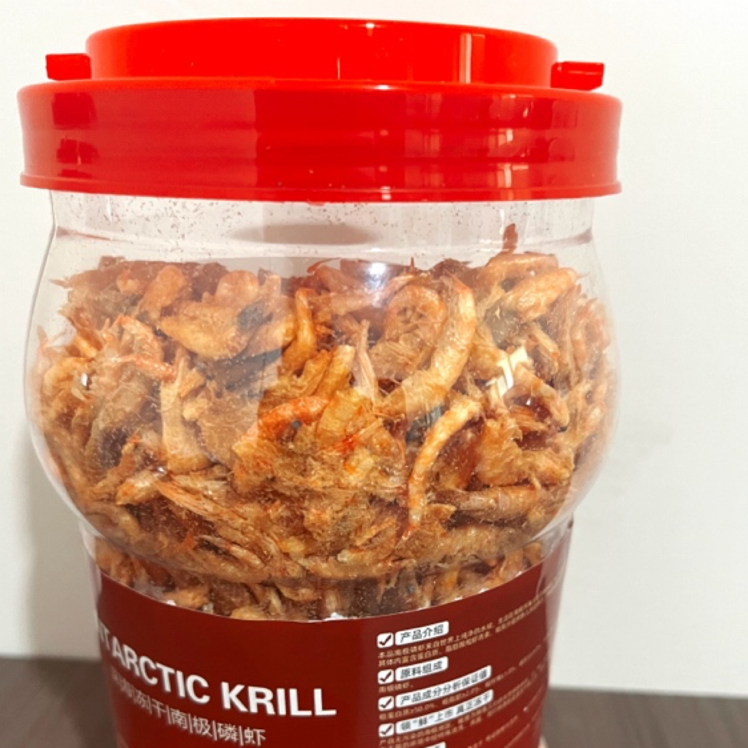 南极磷虾冻干磷虾龙鱼等等大型鱼都爱吃的天然饲料双11