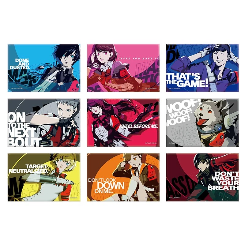 女神异闻录P3R 总攻击最后切入场景 徽章单个/整盒