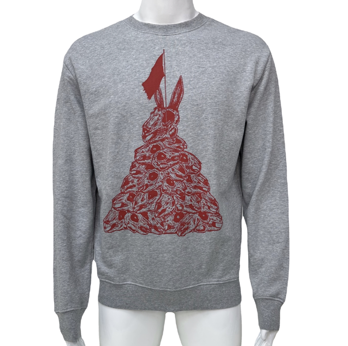 全新未使用 Alexander McQueen/亚历山大·麦昆 胸口红色Logo卫衣